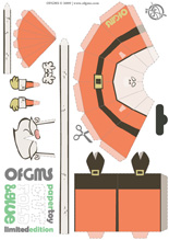 papa no�l - -paper toy