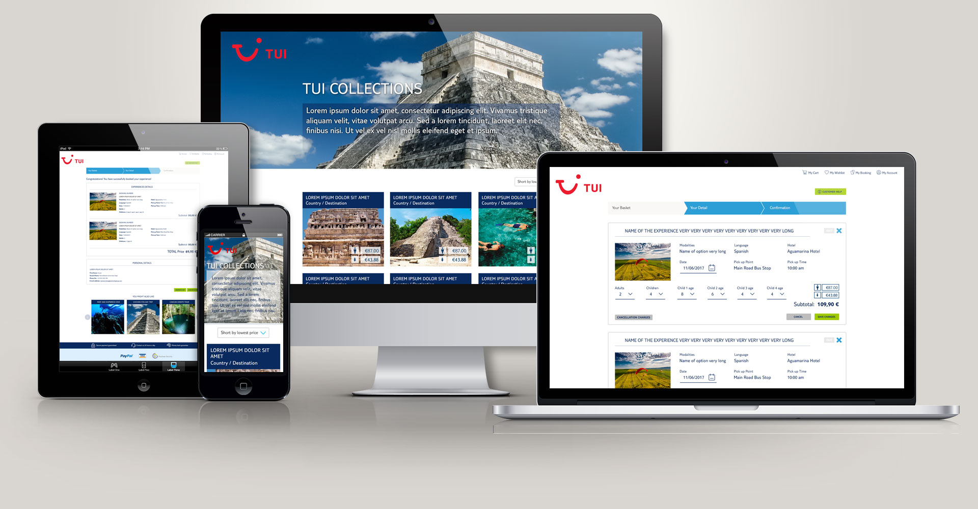 TUI - Booking