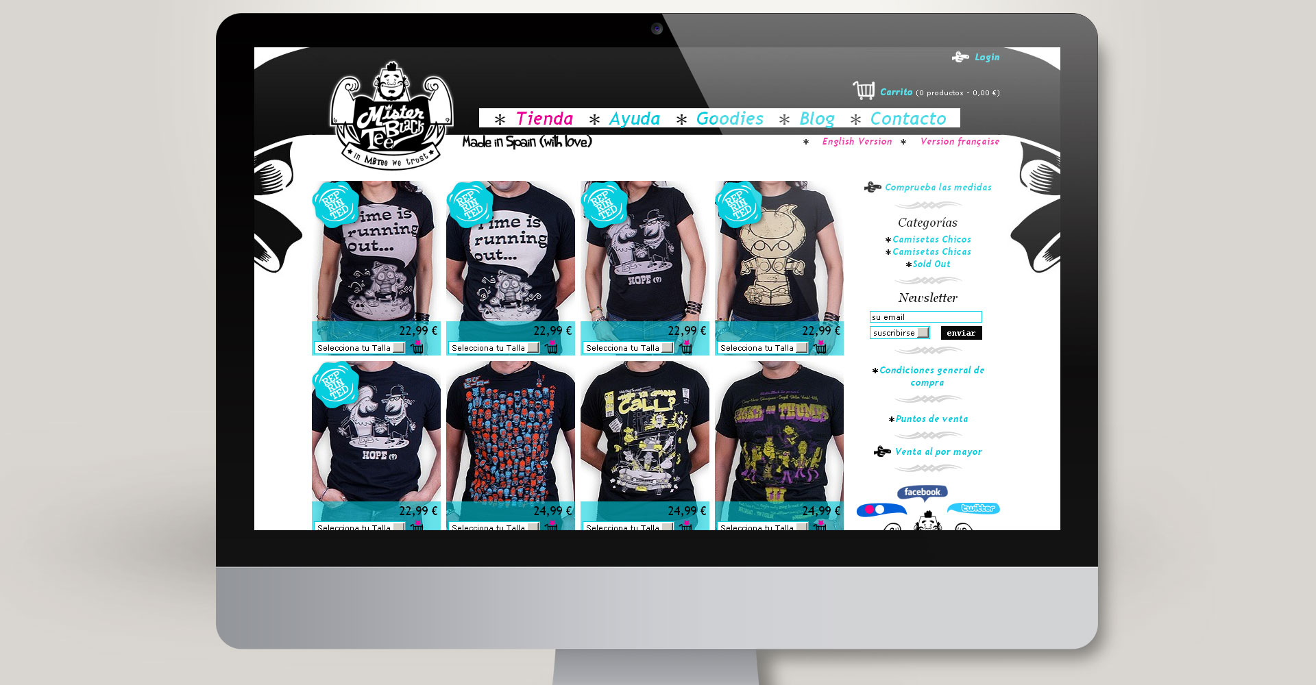 Mister Black Tee
